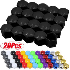 20pcs Car Wheel Nut Caps Anti-Rust Bolt Covers 17/19/21mm Set - NEW