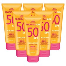 Tropical Sun Lotion, High Protection SPF 50 (6 x 85ml) 35.27 per litre