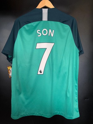 TOTTENHAM HOTSPURS SON 2018-2019 ORIGINAL JERSEY Size L | eBay
