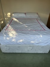 VGC Double Divan Bed with Mattress & 4 drawers for storage