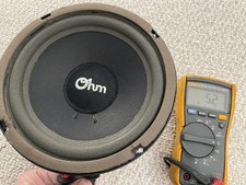Ohm Acoustics Model L  8 Inch Woofer Vintage