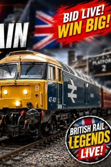 Model Railway Auction Live Tonight! Hornby, Bachmann etc! £1 Starts!