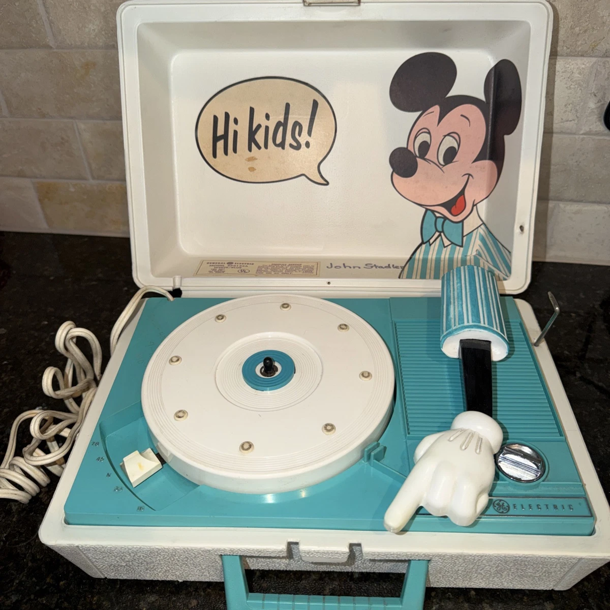 Mickey Mouse Record Player Vintage Players for sale | eBay