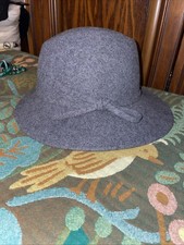 vintage GREY BETMAR fedora HAT new york   WOOL made in the USA