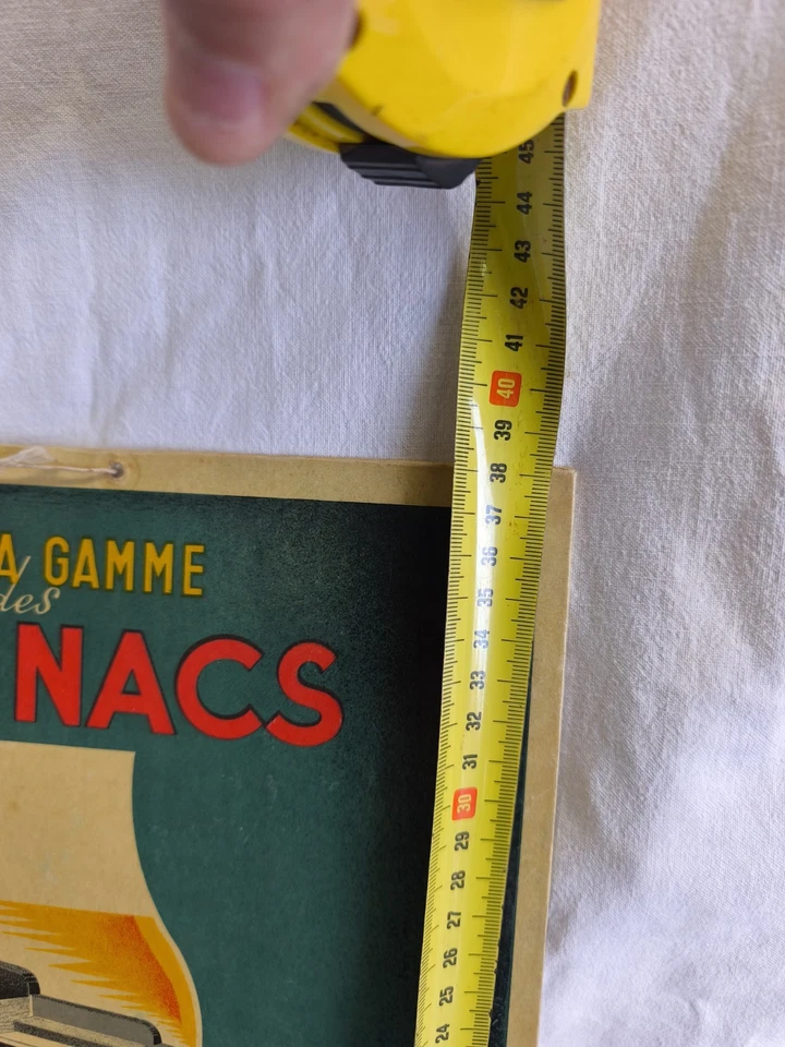 Affiche Carton Pub De Cognac old Ancienne Original No Copie - Photo 3/4