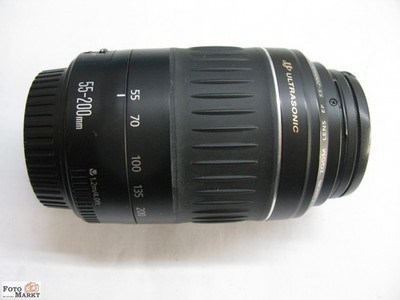 Canon EF Zoom lens 55-200 (APS-C Sensor 85-300) 1:4,5-5,6 II Tele Objektiv USM