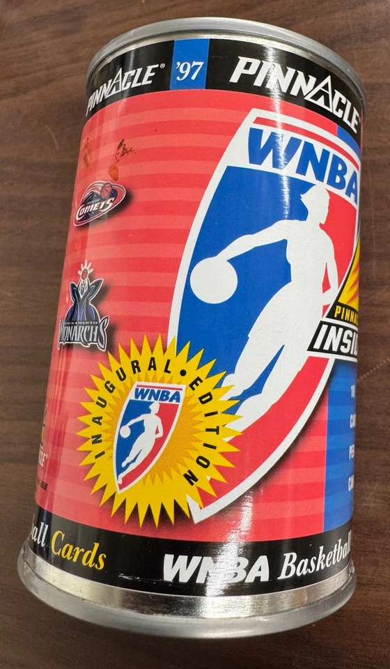 1997 Pinnacle WNBA Inside Can Inaugural Edition Factory Sealed - Image 3 of 4