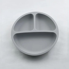 2023New Silicone Baby Dining Plate Cute Owl Children Dishes Suction Plate for To