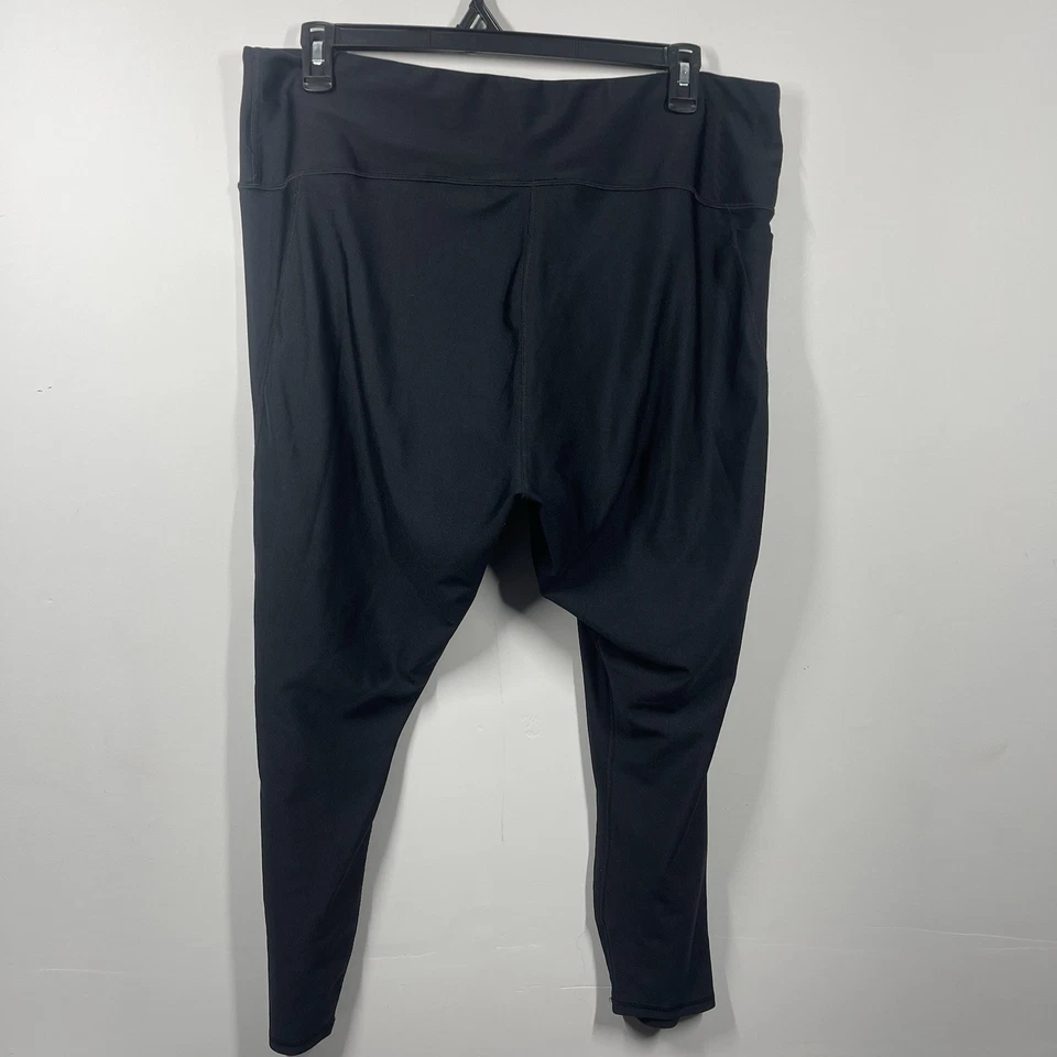 Pantalones de compresión Under Armour HeatGear para mujer leggings recortados talla 3X negros Foto 2 de 4