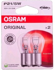 P21/5W 12V 21/5W OSRAM Original 2 Pack Car Brake/Tail Bulbs