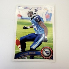 2011 Topps Chrome #101 Randy Moss Orange Refractors