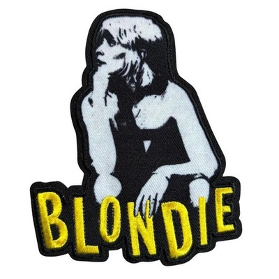 Blondie Patch · Stencil Poster Cut Out · Band Aufnäher · Offizieller Merch