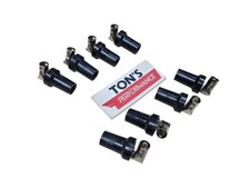 Rajah Spark Plug Terminals 90 Degree Angle Vintage Screw On Solid Core Ends Rajah Spark Plug Terminals 90 Degree Angle Vintage Screw On Solid Core Ends