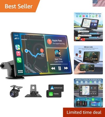 2026 Enhanced Carplay Screen for Car - 7'' HD Portable Carplay & Android Auto ...