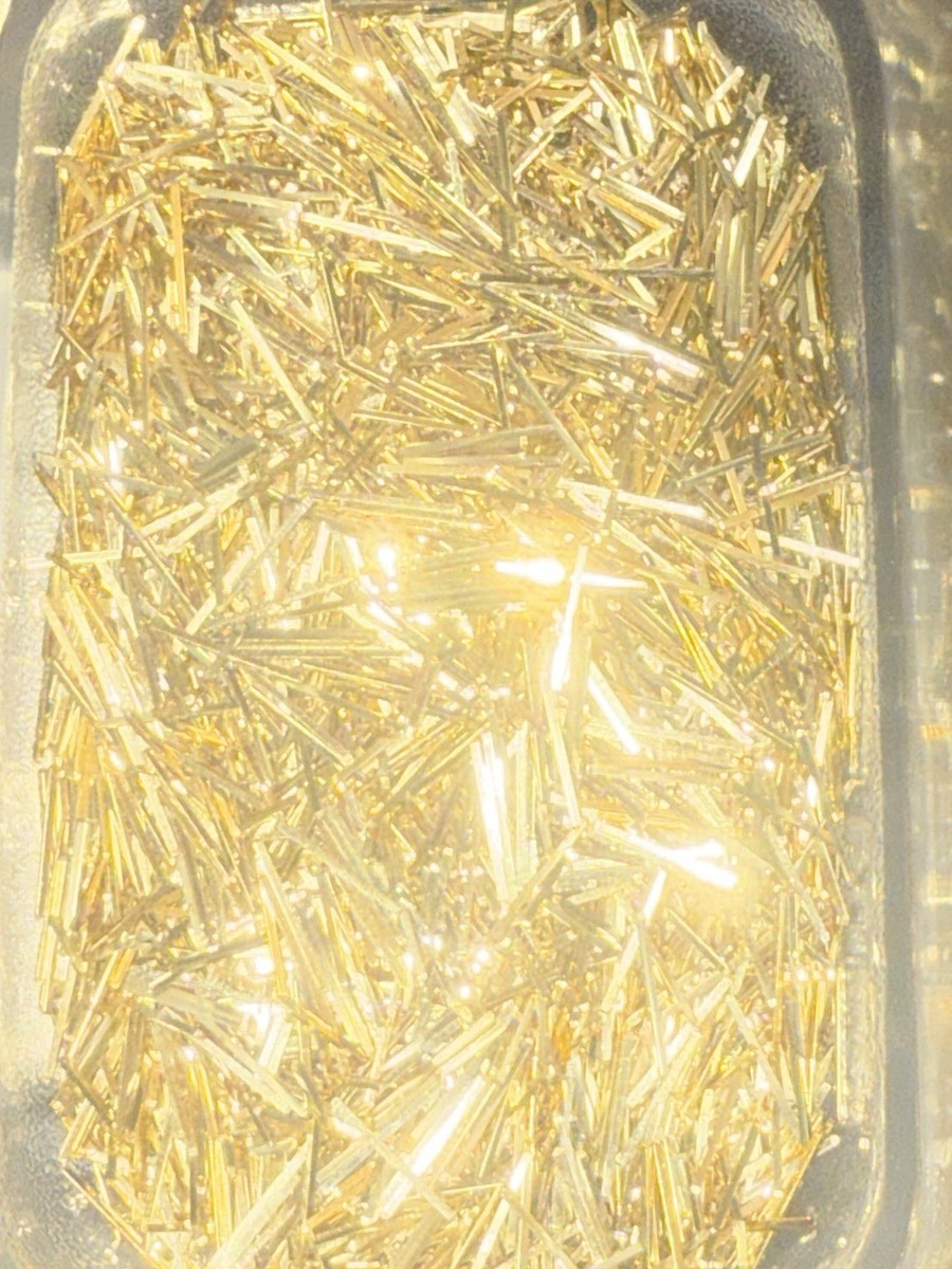 Pinos de sucata de ouro 103 gramas excelente recuperação de ouro sucata de  ouro