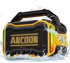 Speakers Bluetooth Wireless: 80W Peak Loud Speaker with Bass 20H Playtime