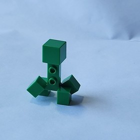 LEGO Creeper Minifigure Minecraft Mini Fig Green Gaming Character Toy Figure