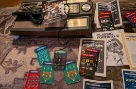 Vintage Intellivision Video Game Lot Console 13 Games Rare Untested Instructions