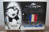 ANDERS HEDBERG 2022-23 NHL LEAF IN THE GAME USED HOCKEY AUTOGRAPHED PATCH 2/2 MD