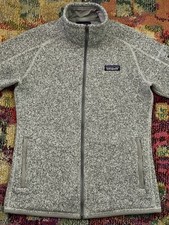 Patagonia Better Sweater Full Zip Fleece Jacket Grey Heather Women  s Sz Small