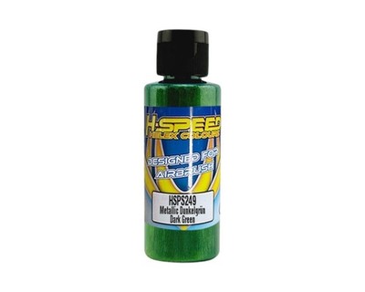 H-SPEED Lexan Airbrush Farbe 60ml Metallic Dunkelgrün HSPS249 