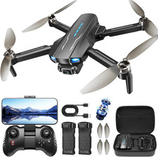 Drone with Camera for Kids 1080P HD FPV, Brushless Motor Quadcopter for Adults a