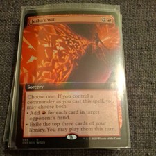 MTG Commander Legends Jeskas Will Extended Art Foil