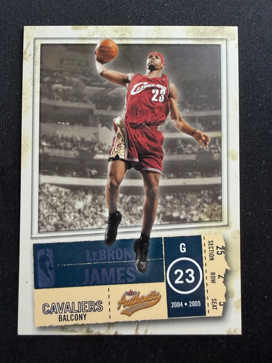 LeBron James Basketball 2004-05 Season Serial Numbered Sports