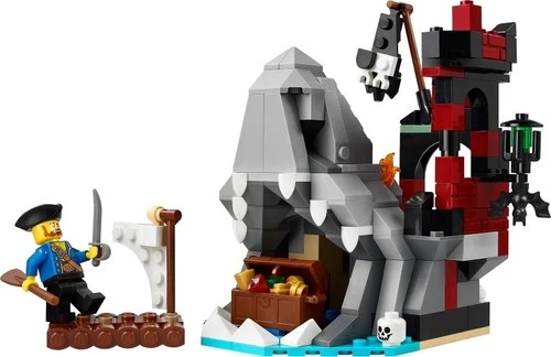 Lego 40597 Pirates SCARY PIRATE ISLAND Complete NO Instructions