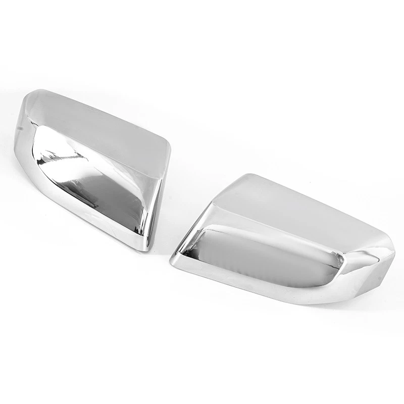 23-26 Chevrolet Colorado, 23-26 GMC Canyon 2 Piece (No Turn Signal) Top Chrome Tape-on Mirror Cover