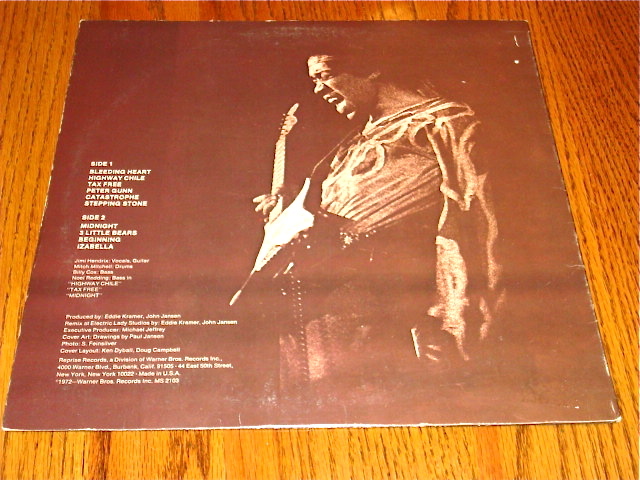 JIMI HENDRIX ~ WAR HEROES ~ ORIGINAL LP | eBay