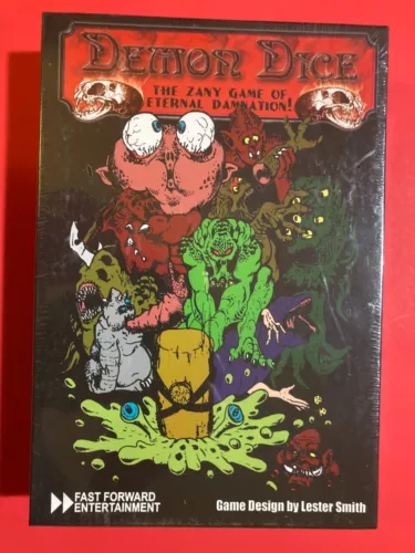 Game Demon Dice new sealed 2-4 players Dice Collectible Fast Forward Strategy