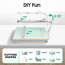Tabletop Hot Wire Foam Cutter Hot Wire Foam Cutting Machine Styrofoam Cutter 72W