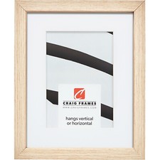 Craig Frames Farmhouse Essentials Tall, .75" Raw Wood Picture Frame With a Mat