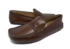 GH Bass Co Basil Leather Penny Loafers Mens size 8 Brown 2401-200 NEW IN BOX