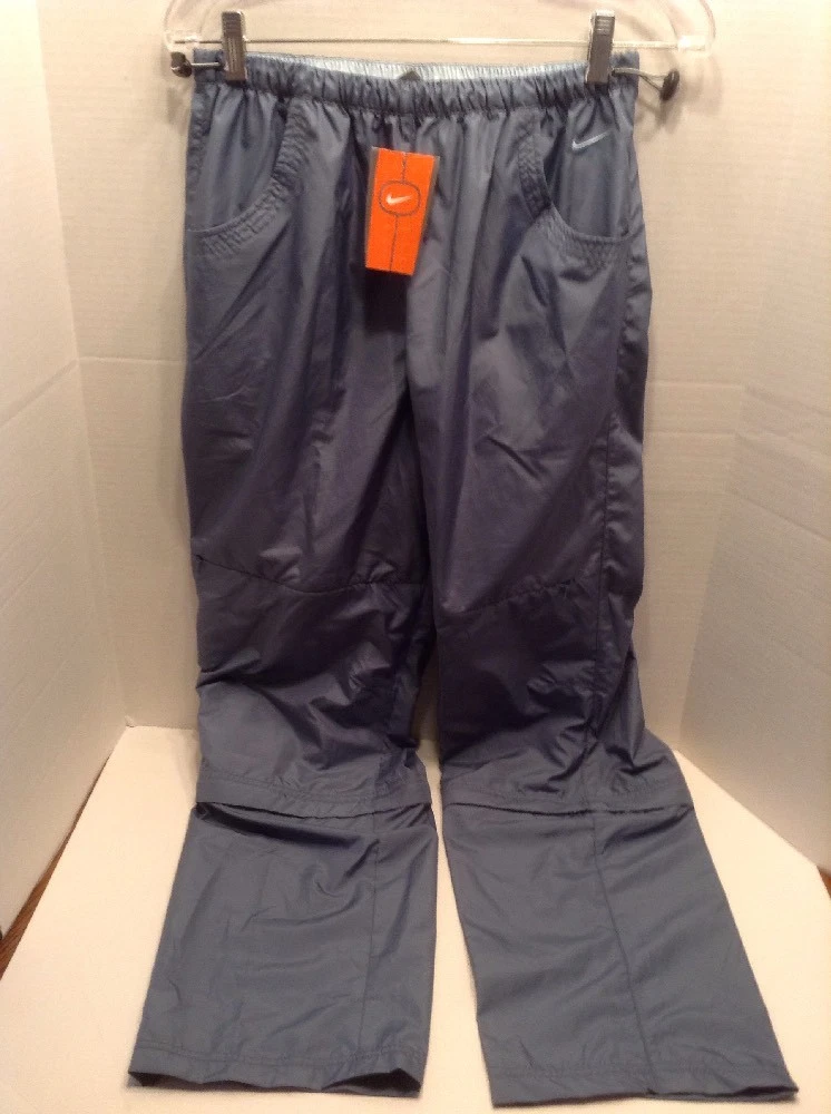 Nike Women's Convertible to Capri Pants GRAY 8-10 Medium
