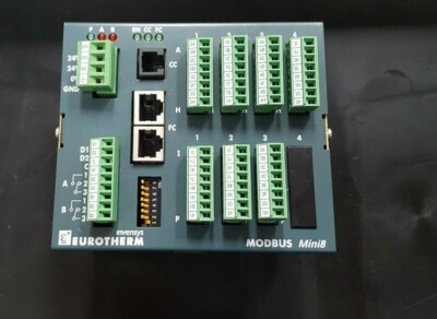 EUROTHERM MODBUS MINI8 MINI8/8LP/0PRG/VL/MODBUS/C/RT4/RT4/DO8/AO4STD/250/RCP/GER