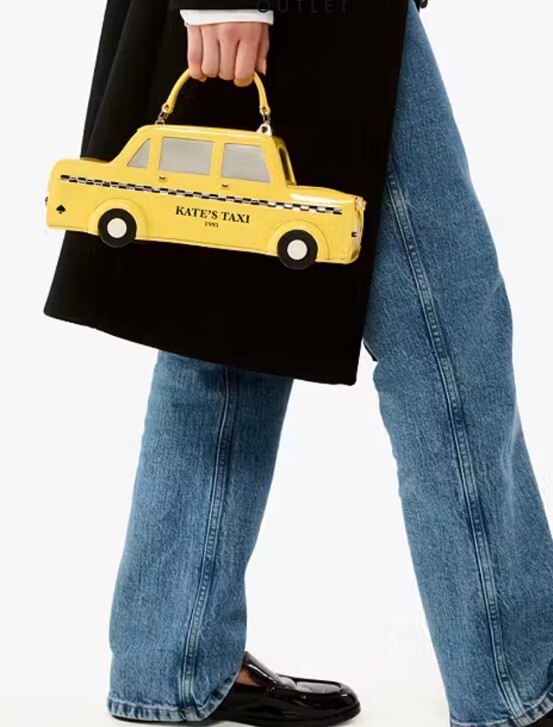 NWT Kate Spade NYC 3D Taxi New York Big Apple Crossbody Bag