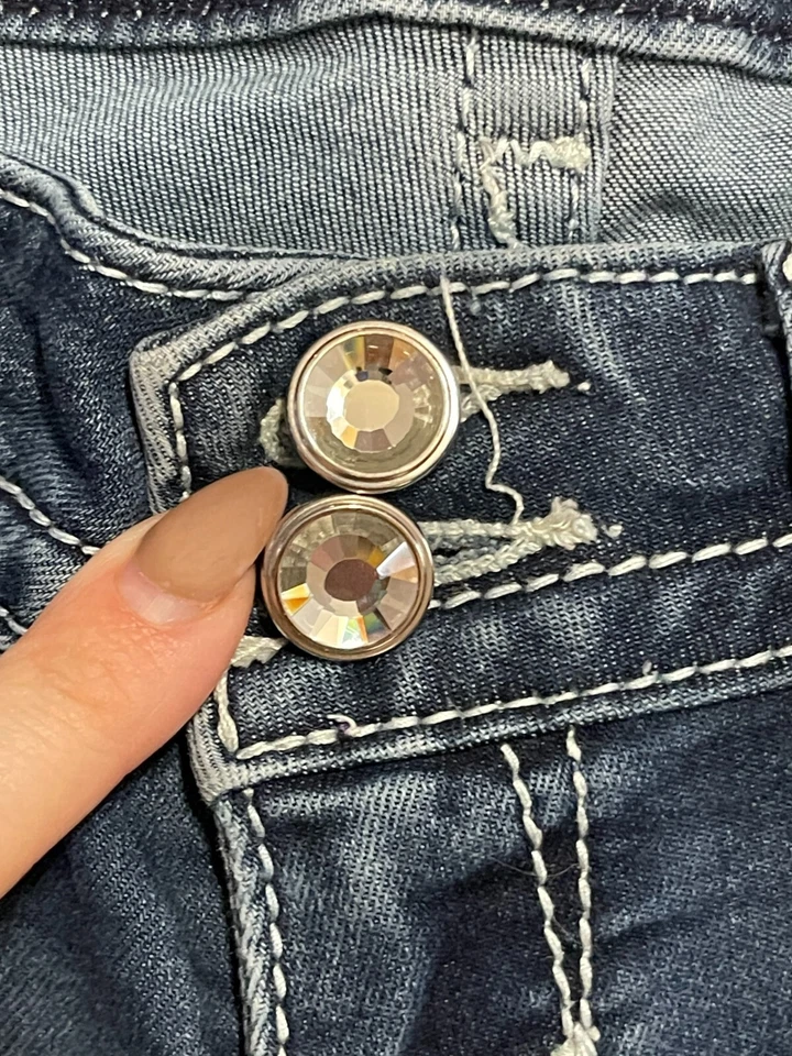 VIGOSS Jeans, Women's Size 9/10, Blue, Denim, The Chelsea Skinny - Image 4 of 4