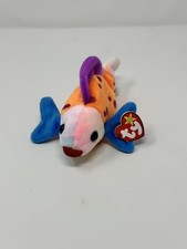 Ty Beanie Babies LIPS the Fish 8" Beanbag Plush Stuffed Toy