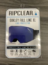 Ripclear Oakley Fall Line Snow Goggle Lens Protectors - 2 Pack
