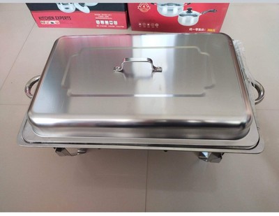 Catering Classic Stainless Steel Chafer Chafing Dish Set Of 2.