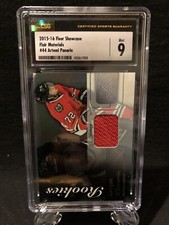 2015 Artemi Panarin Fleer Showcase Flair Materials Rookie Card RC CSG 9 Mint 🔥