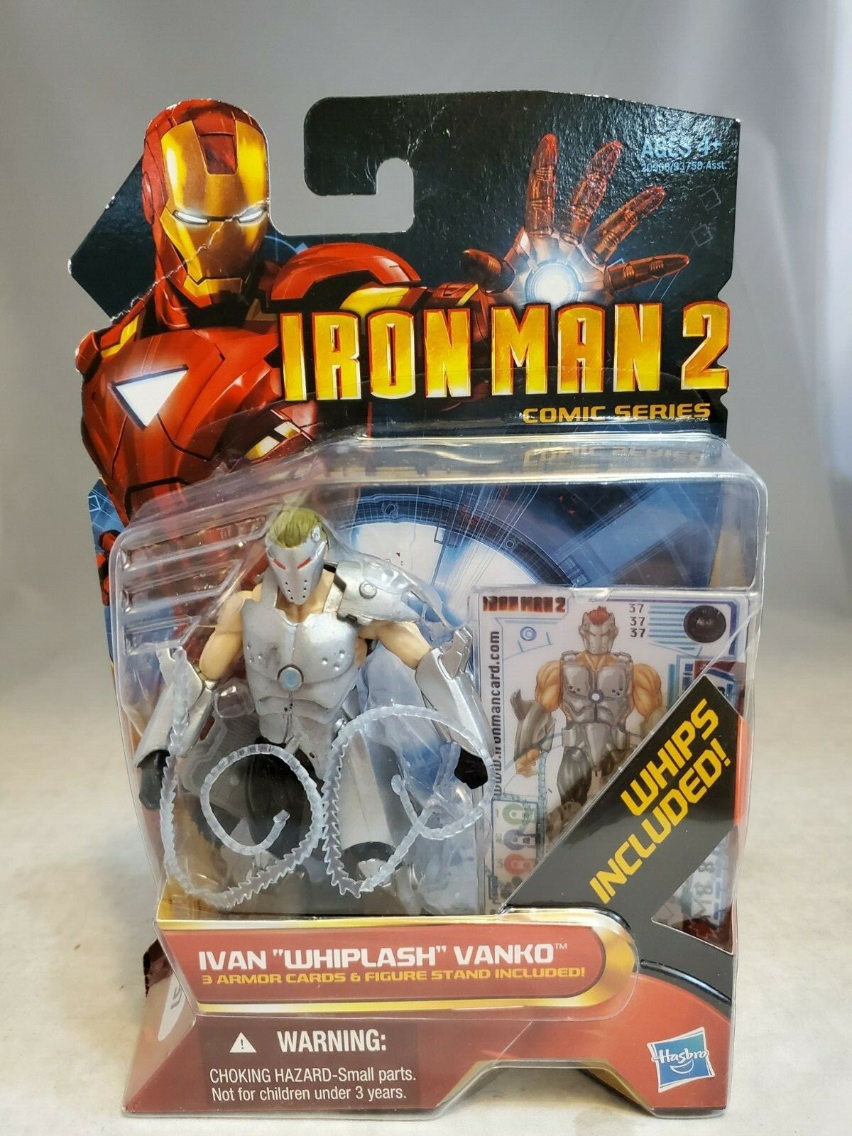 Marvel Iron Man 2 Hasbro 2010 Comic Series 37 Ivan Whiplash Vanko 4 Inch Figure