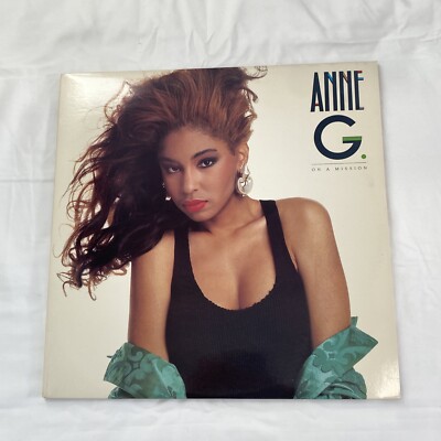 ANNE G. On A Mission 1989 Atlantic 81946-1 1st Vinyl Funk Soul LP