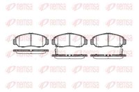 Remsa BremsbeläGe Bremsbelegsatz Vorne FüR Honda Jazz II Civic IX Nissan
