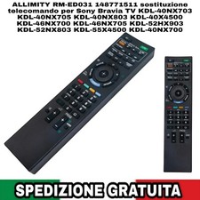 Sostituzione Telecomando per Sony Bravia TV KDL-40NX703 KDL-40NX705 KDL-40NX803
