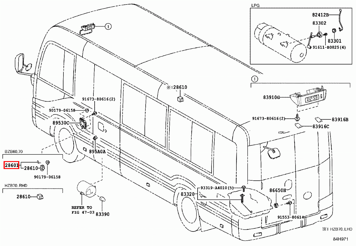 Genuine Toyota LandCruiser HZJ105 1HZ 4.2 Diesel Glow Plug Relay eBay