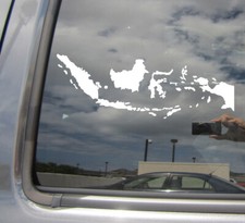 Indonesia Country Southeast Asia Jakarta Car Window Vinyl Decal Sticker 07184