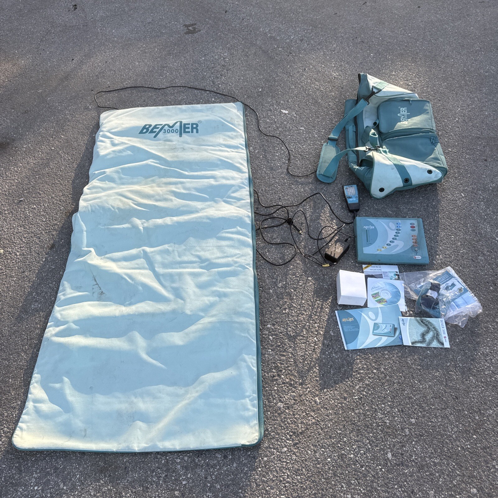 Bemer 3000 PEMF therapy pad with intense therapy applicator eBay